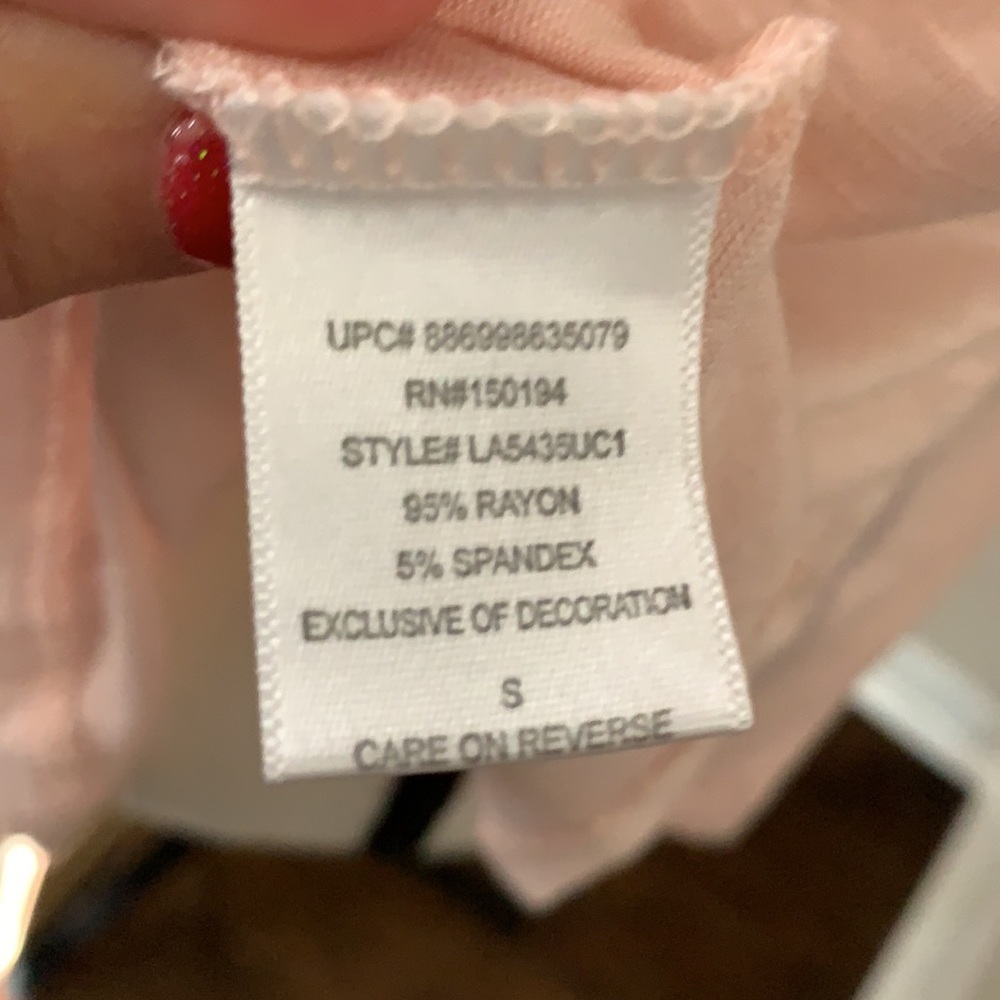 About A Girl light pink top - Picture 12 of 14